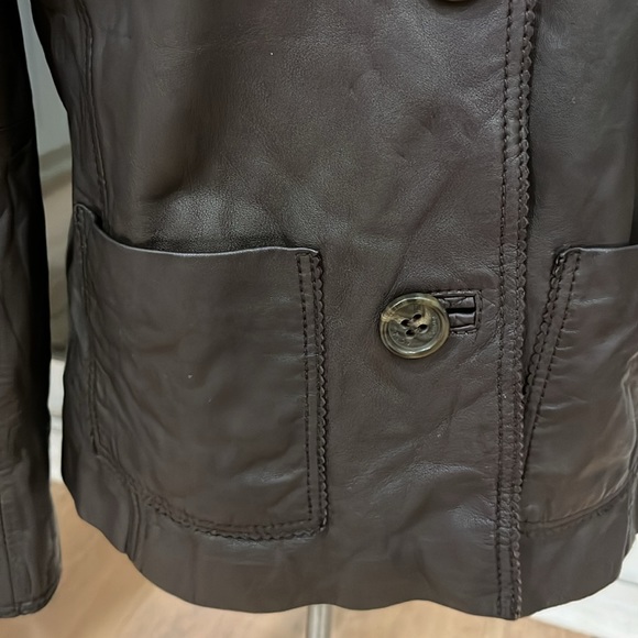 l VGUC Liz Claiborne leather jacket - Picture 5 of 12